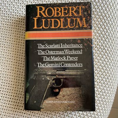 The Scarlatti Inheritance, The Osterman Weekend, The Matlock Paper, The Gemini Contenders by Robert Ludlum