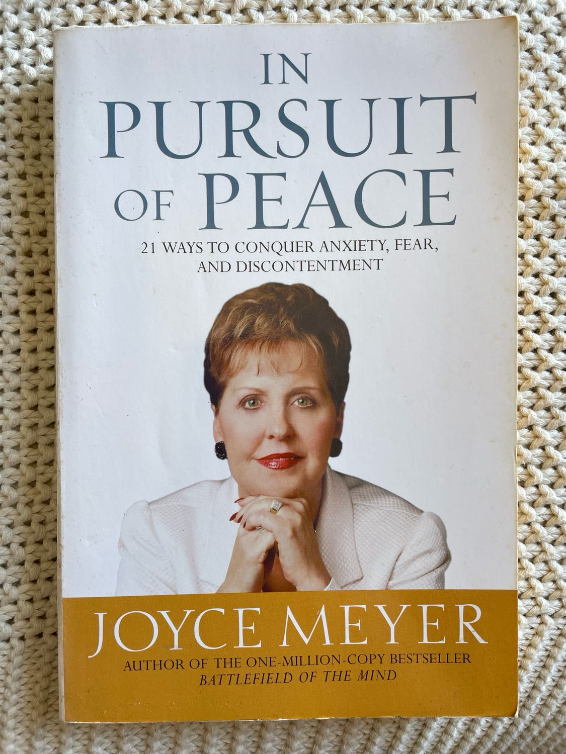 In Pursuit Of Peace, Joyce Meyer
