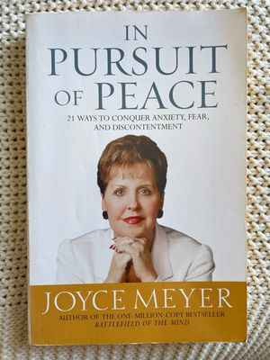 In Pursuit Of Peace, Joyce Meyer