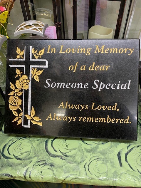 Granite Medium Someone Special Plaque