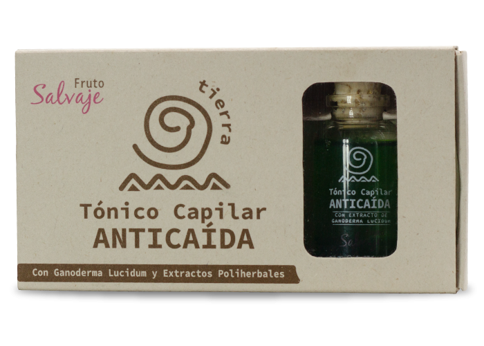 Tónico Capilar Anticaída. Tratamiento para un mes en 3 frascos.