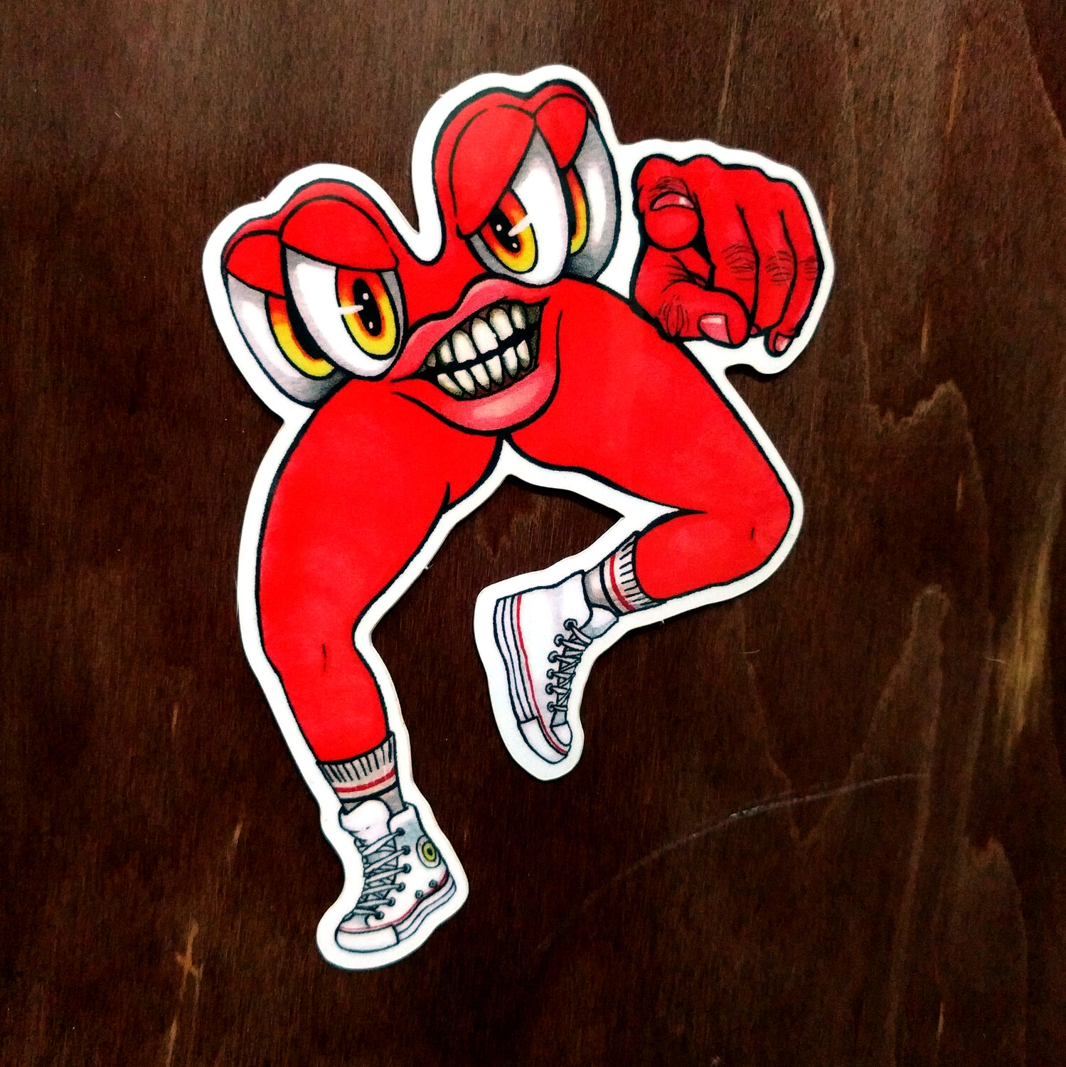Shoe Abomination Sticker