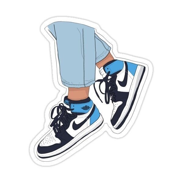 Air jordan 1 stickers