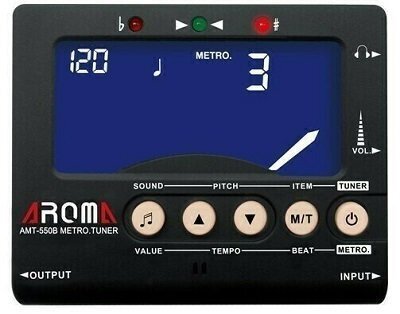 Afinador / Metrónomo Aroma AMT-550B