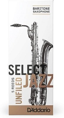 Palheta D'Addario Select Jazz Saxofone Barítono - Unfiled