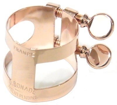 Abraçadeira Bonade Saxofone Alto Dourada Abraçadeira Bonade Saxofone Alto Dourada