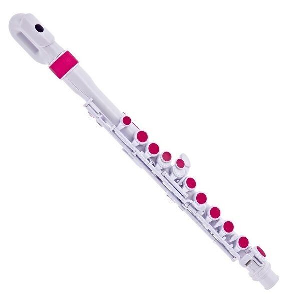 Flauta Nuvo jFlute 2.0 Branco / Rosa