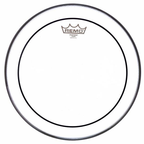 Pele Remo Pinstripe Clear - Timbalão 14"