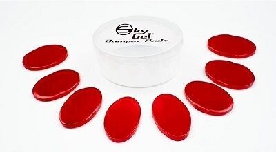Abafadores SkyGel Damper Pads - Vermelho