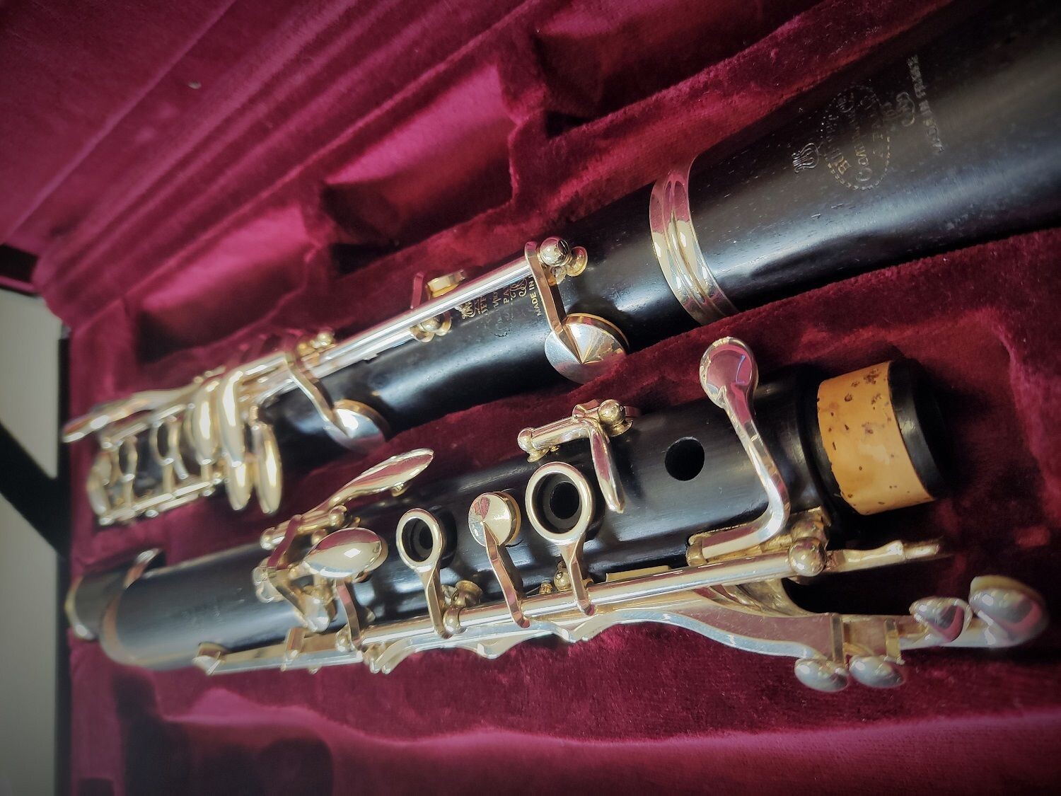 Clarinete Lá Buffet Crampon E13 de 17 chaves - Usado