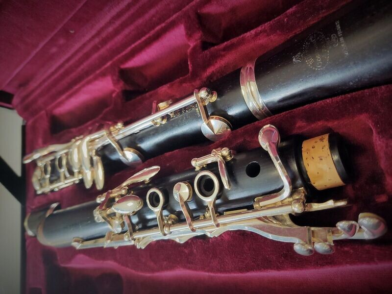 Clarinete Lá Buffet Crampon E13 de 17 chaves - Usado