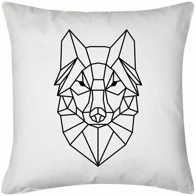 Cuscino Lupo Polygon