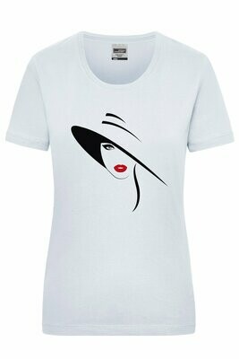 Donna con cappello Silhouette