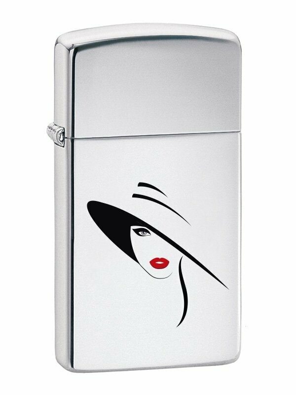 Zippo - Donna con cappello Silhouette