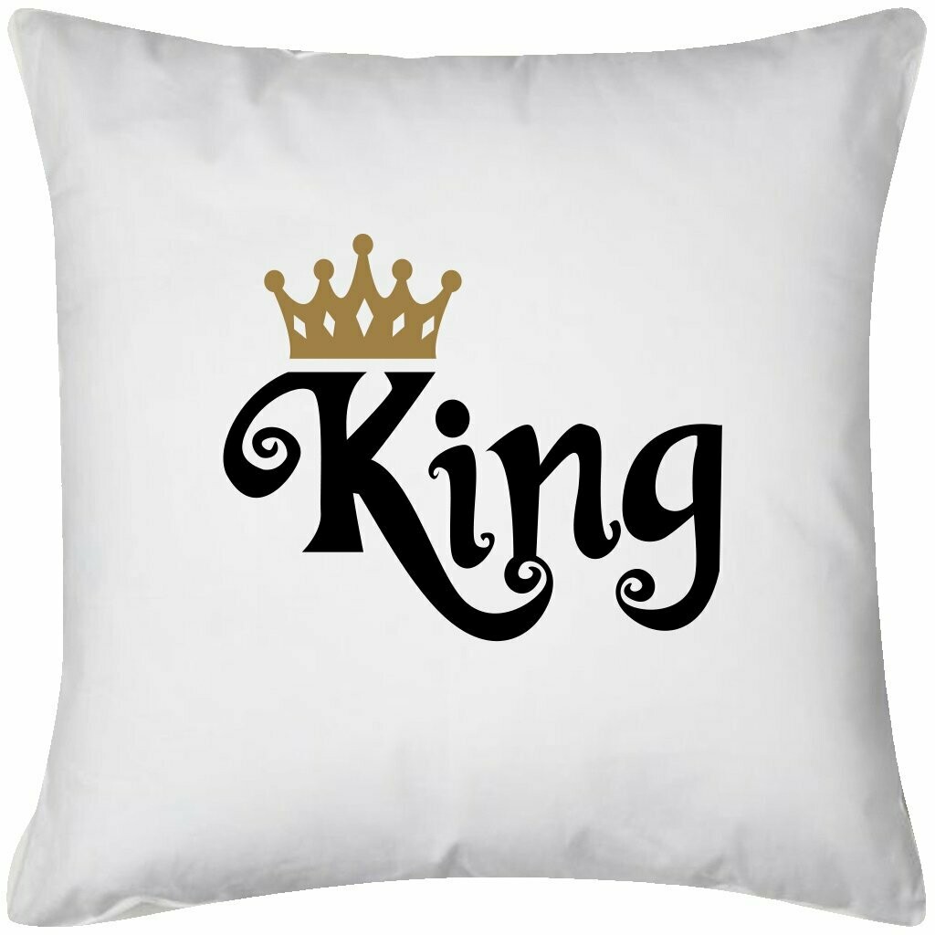 Cuscino King, Colore: Bianco