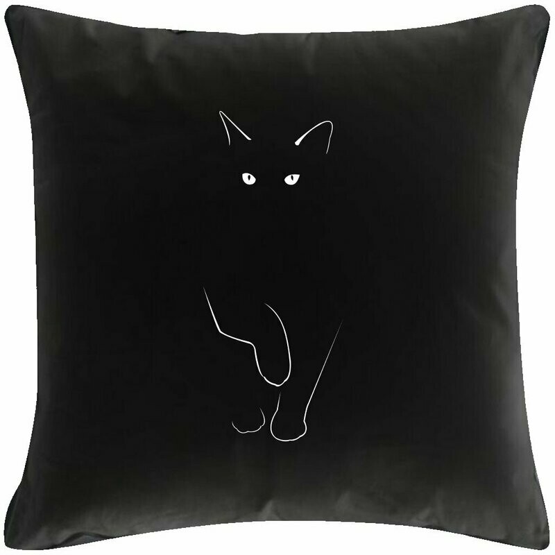 Cuscino Gattino Silhouette