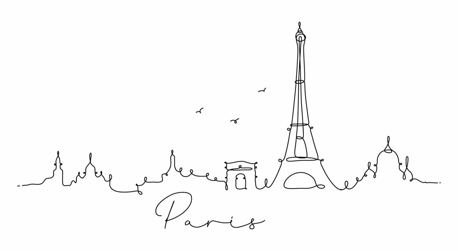 Parigi Sketch, Colore: Bianco