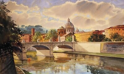Rome Watercolor
