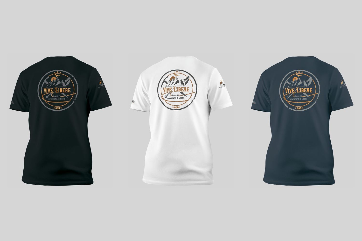 T-shirt MONVISO - HONORA ET VERERE MONTEM (Onora e rispetta la montagna)