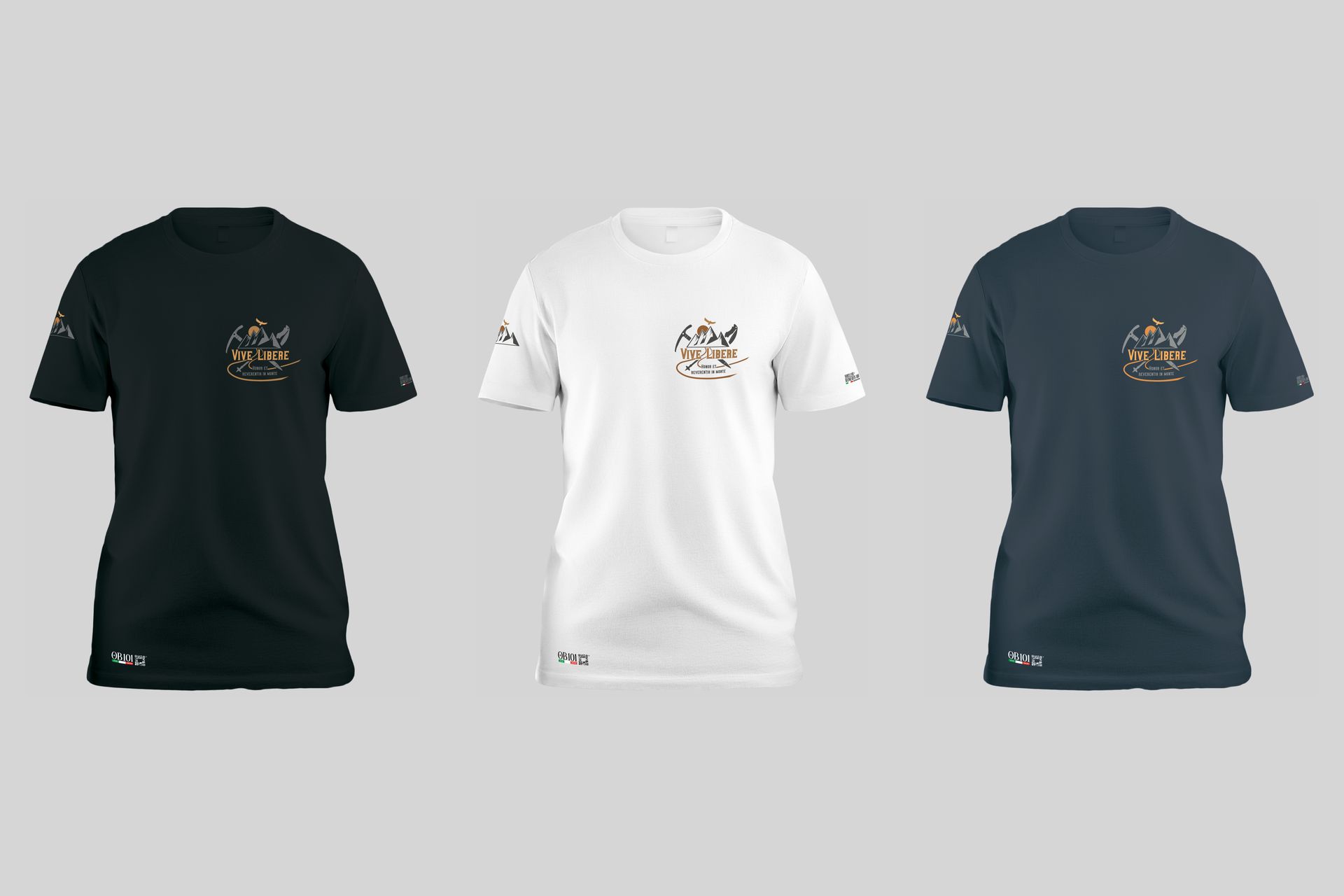 T-shirt MONVISO - HONORA ET VERERE MONTEM (Onora e rispetta la montagna)