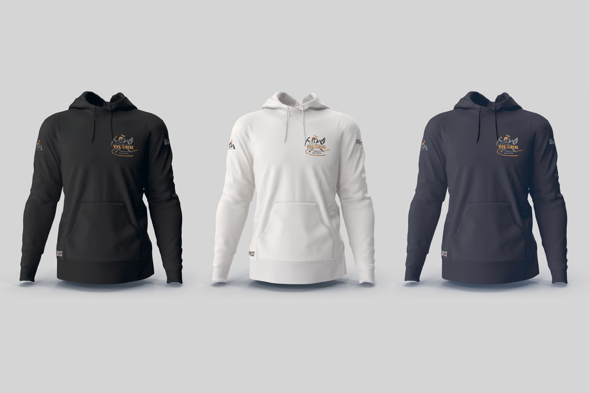 Felpa Unisex MONVISO - HONORA ET VERERE MONTEM (Onora e rispetta la montagna)