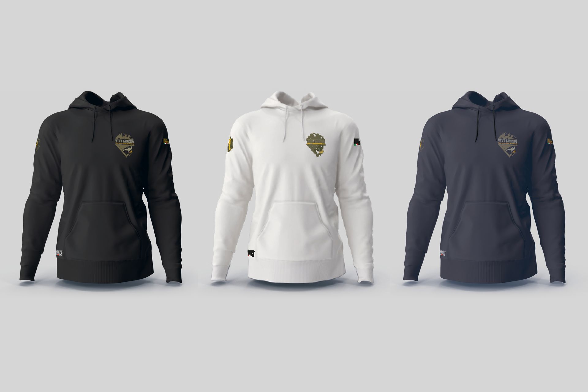 Felpa Unisex TRAD - POST OMNI OBSTACULO META EST (Dietro ogni ostacolo c'è una meta)