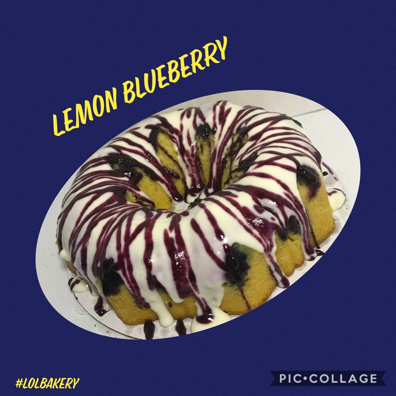 Lemon Blueberry Bundt