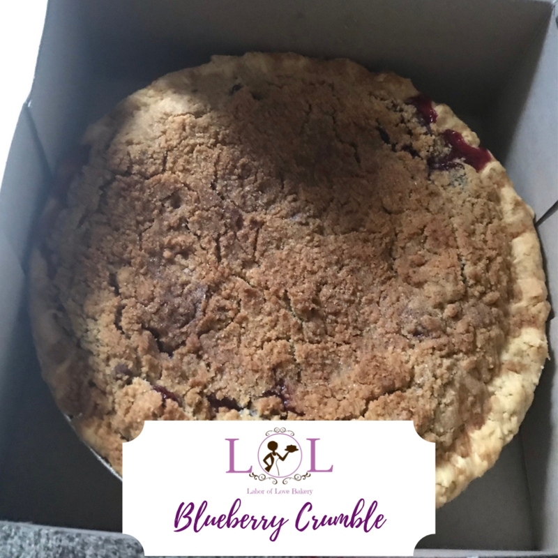 Blueberry Crumble Pie