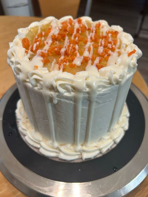 Hawaiian Carrot Pineapple Cake
