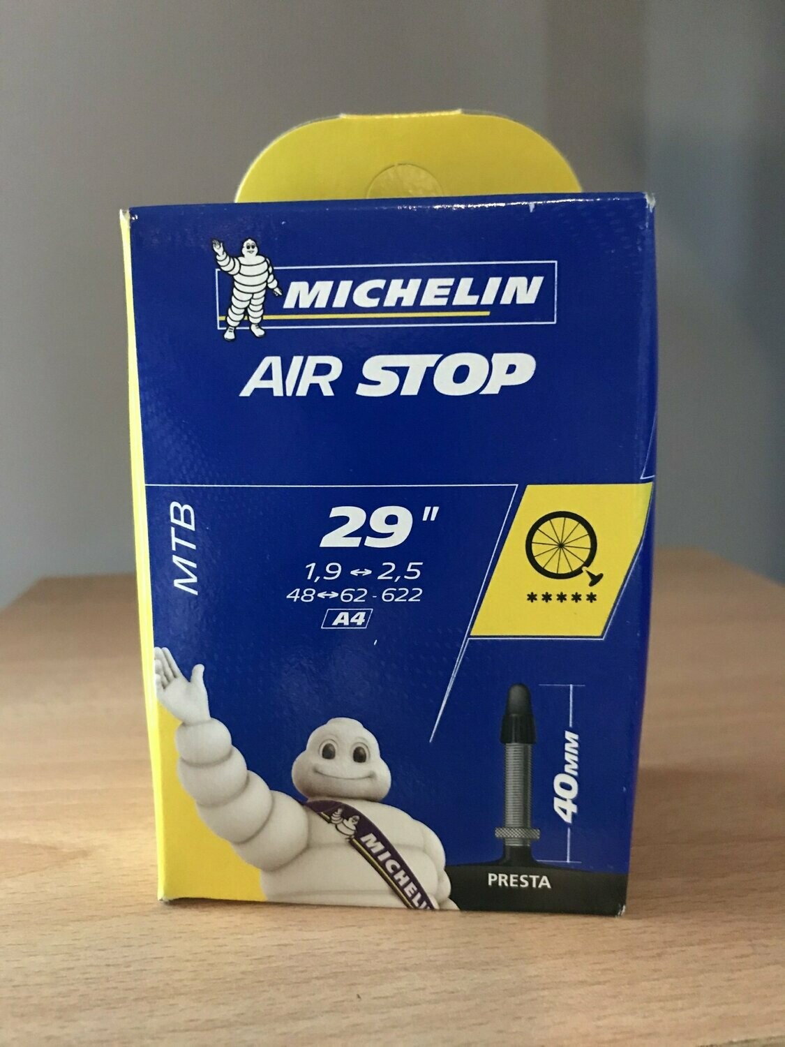 Set van 2 BINNENBANDEN Michelin Air stop MTB 29