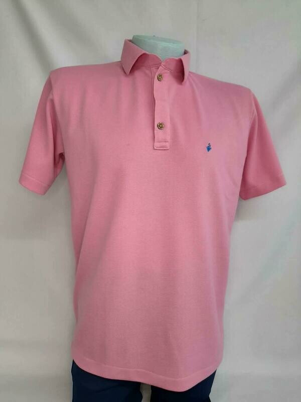 Camisa polo rosada sale