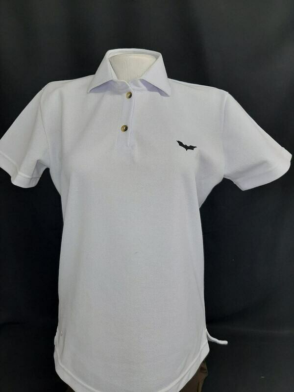 Camiseta tipo polo Blanca Mujer