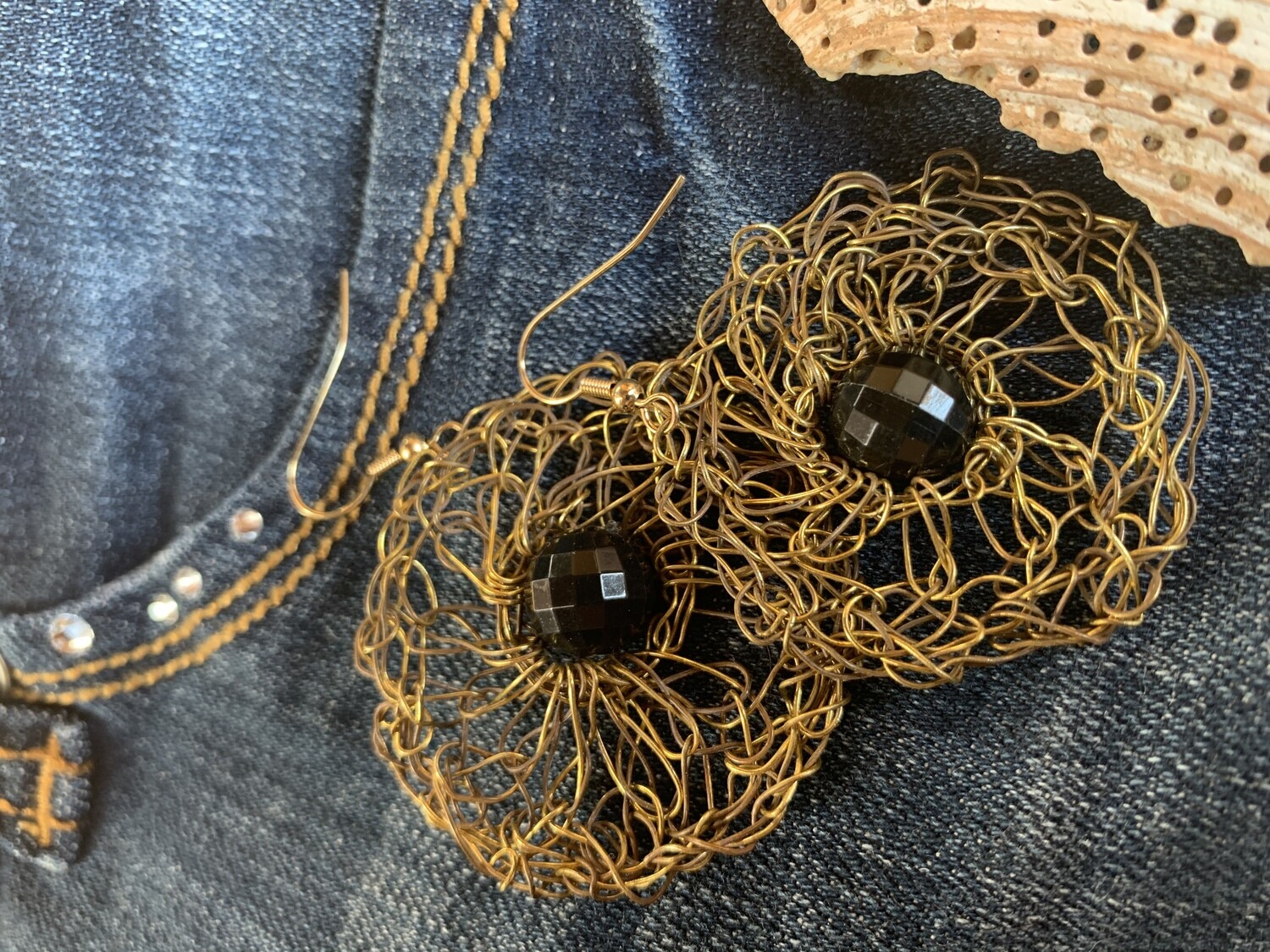 Earrings - Svarta ögon
