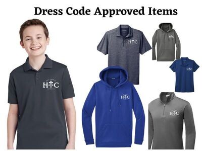 Dress Code Approved Items