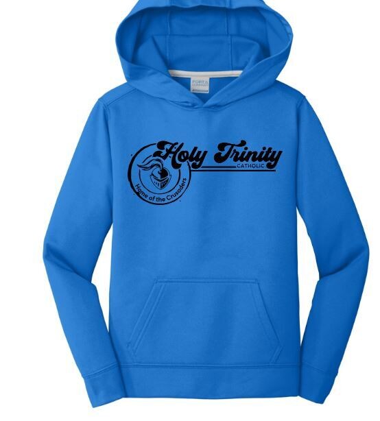 Design 2 Hooded Sweatshirt- Dri Fit Material