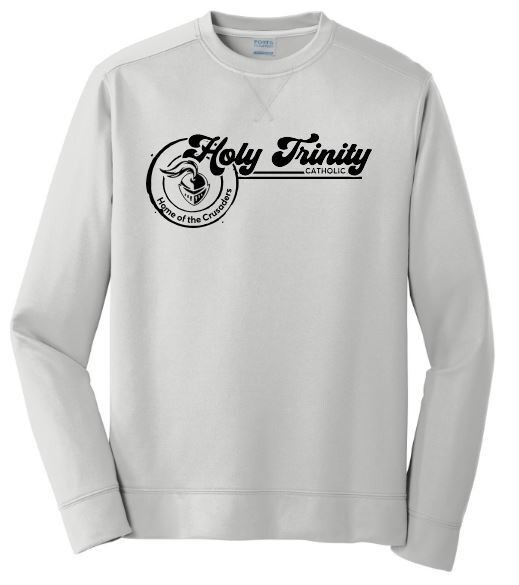 Design 2 Crew Sweatshirt- Dri Fit Material