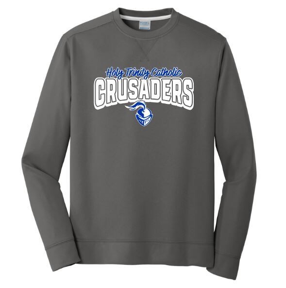 Design 1 Crew Sweatshirt- Dri Fit Material