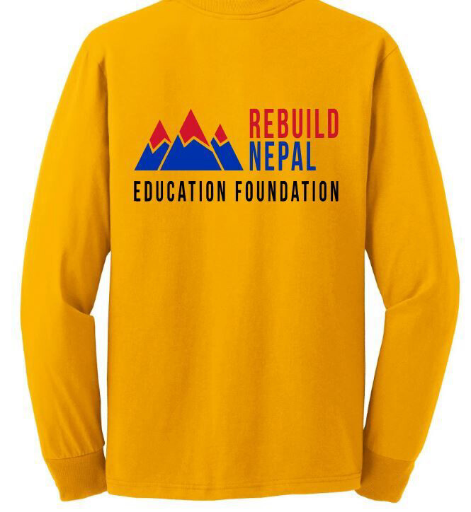 Jerzees® - Dri-Power® 50/50 Cotton/Poly Long Sleeve T-Shirt- Rebuild Nepal