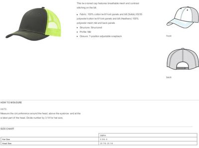 Snapback Trucker Cap