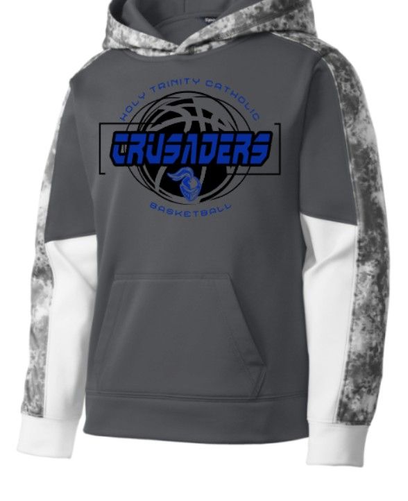 HTC Camo Basketball Hooded Sweatshirt- Dri Fit