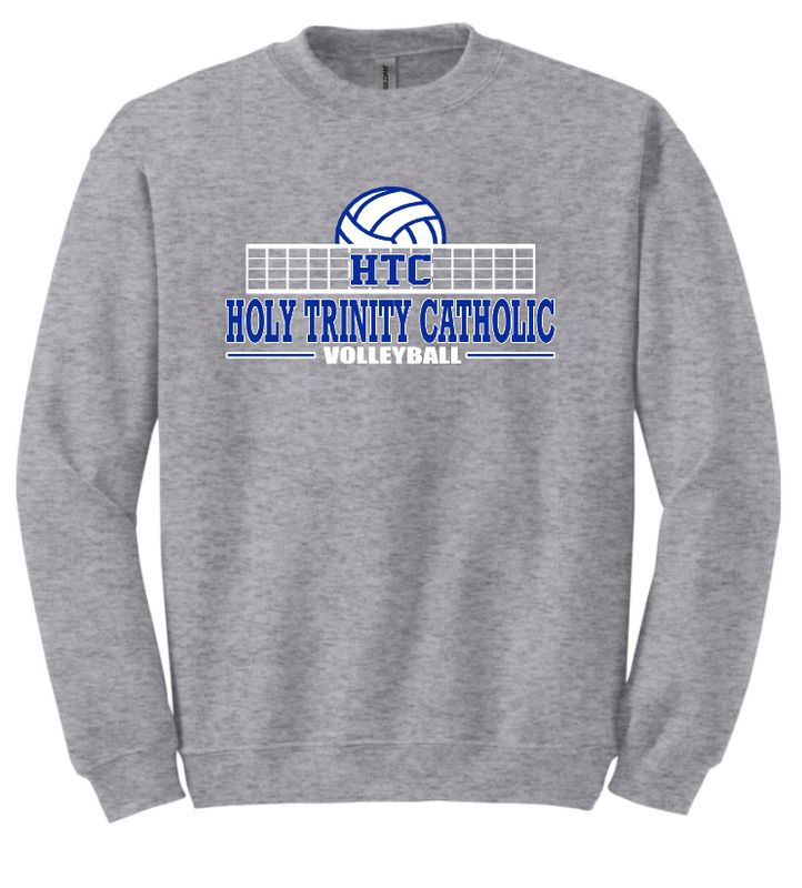 50/50 Blend Crew Sweatshirt-JH Volleyball