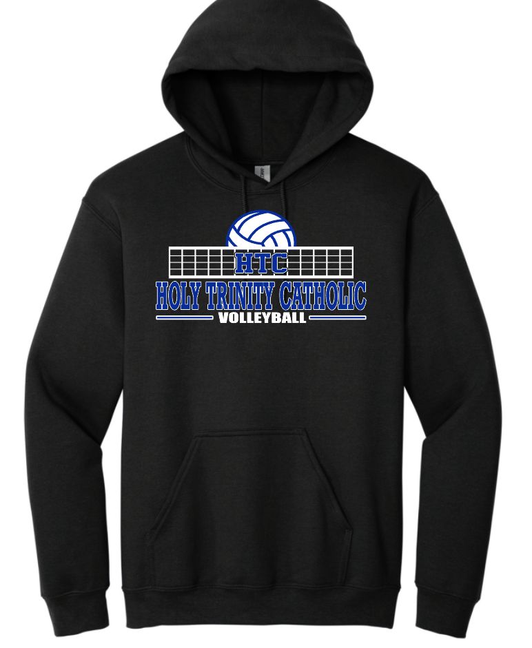 50/50 Blend Hooded Sweatshirt-JH Volleyball
