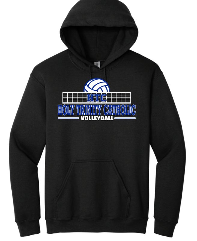 50/50 Blend Hooded Sweatshirt-JH Volleyball
