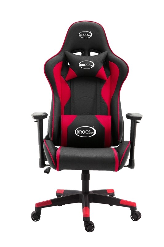 Silla Gamer Rojo-Negro