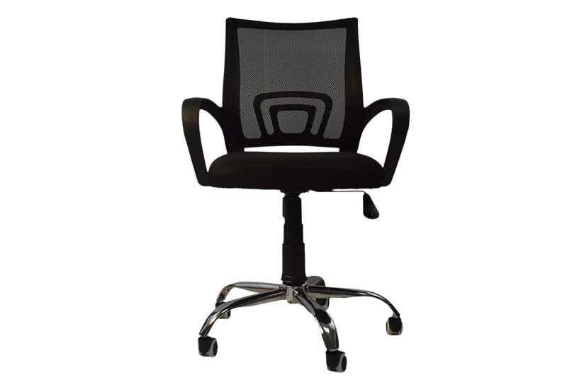 Silla Mesh Negra