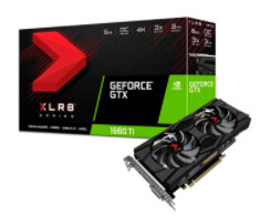 PNY -- GTX 1660TI, 6GB, OVERCLOCKED, 4K, XLR8