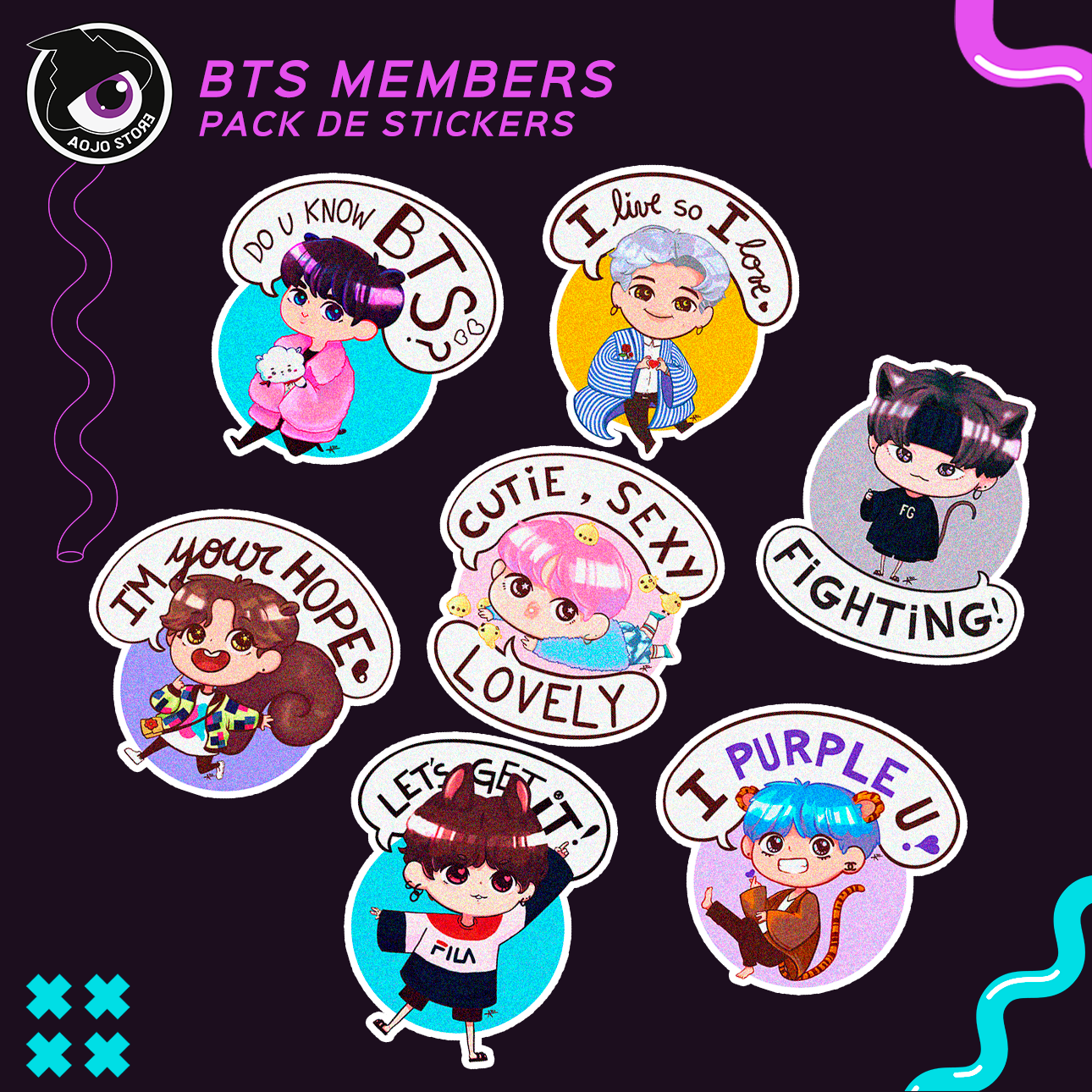 PACKS DE STICKERS!