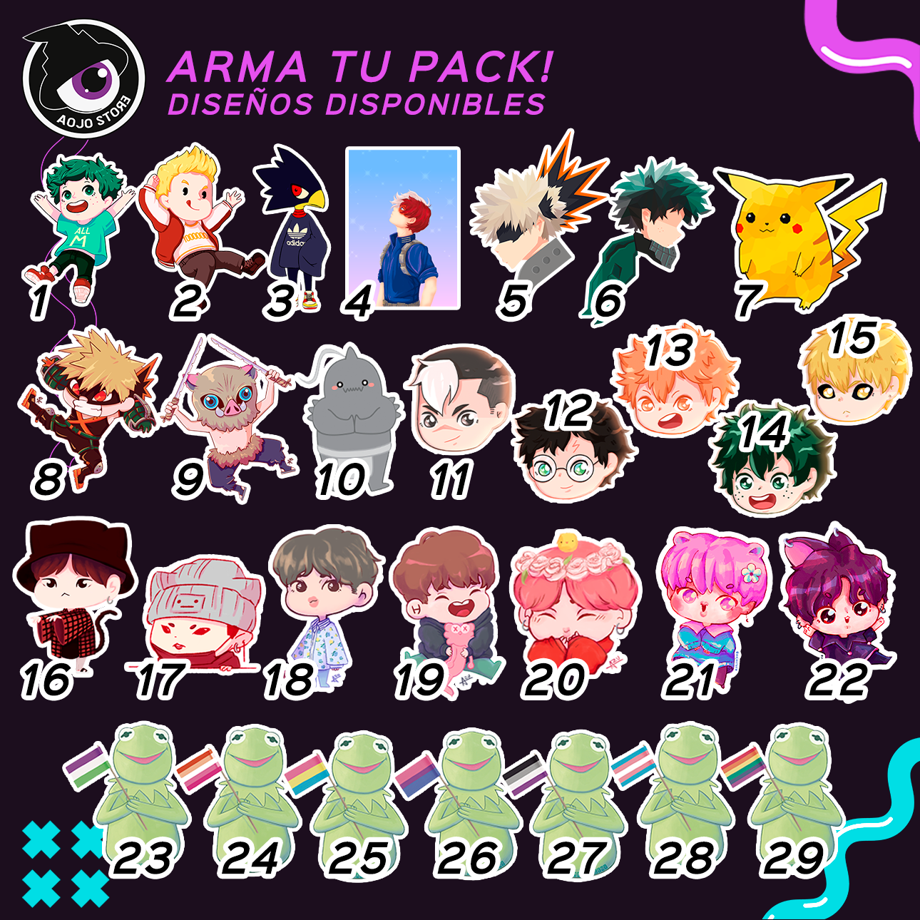 ARMA TU PACK ! | STICKERS