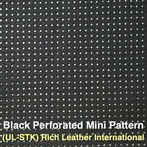 Black Perforated Mini Pattern - $6.49