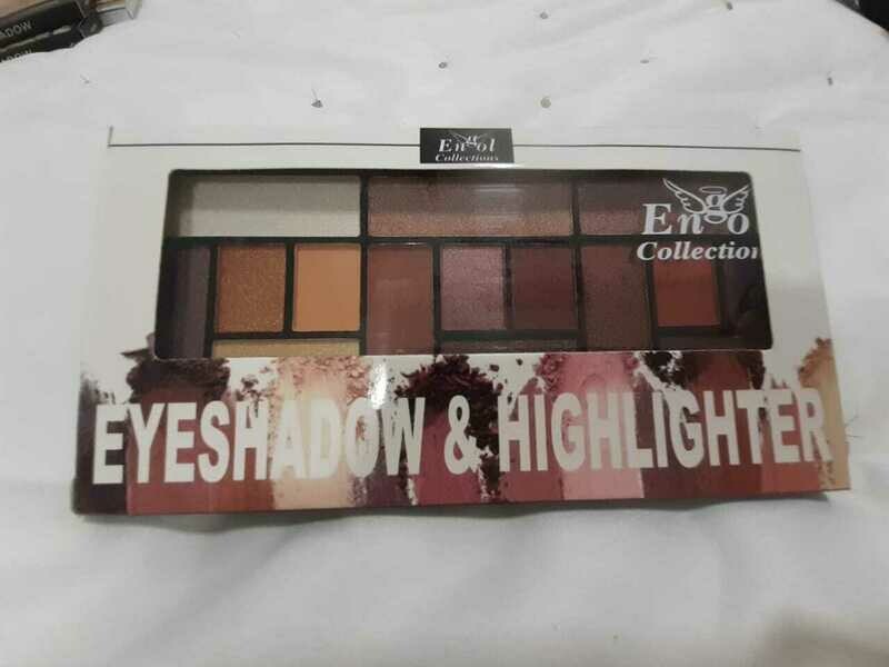 SOMBRA E ILUMINADOR MARCA ENGOL EYESHADOW AND HIGHLIGHTER